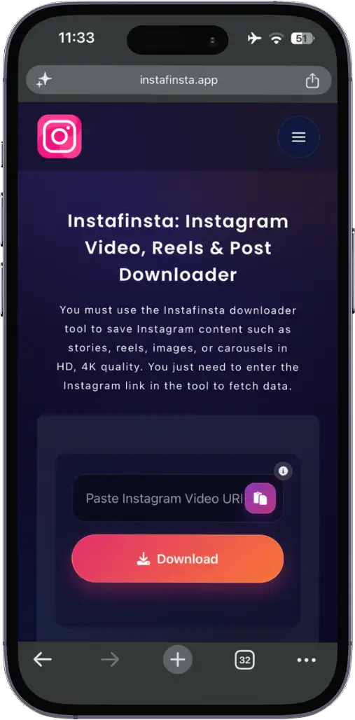 Instafinsta